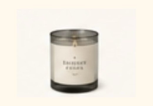 Scented soy candle