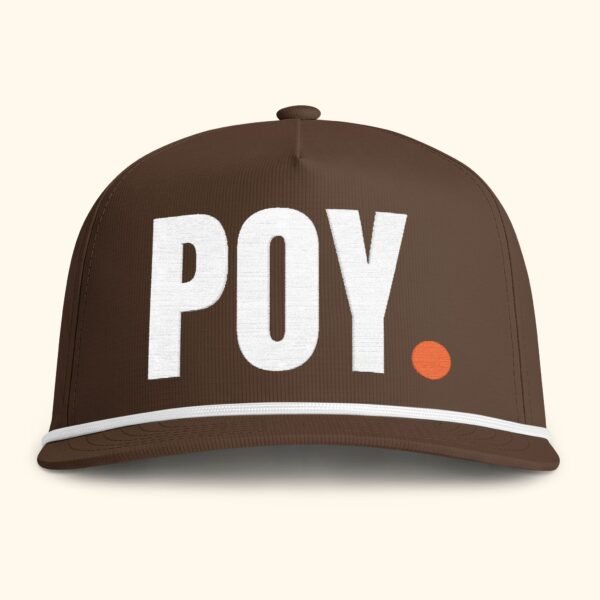POY Rope Cap — Sunwashed Vintage Baseball Hat