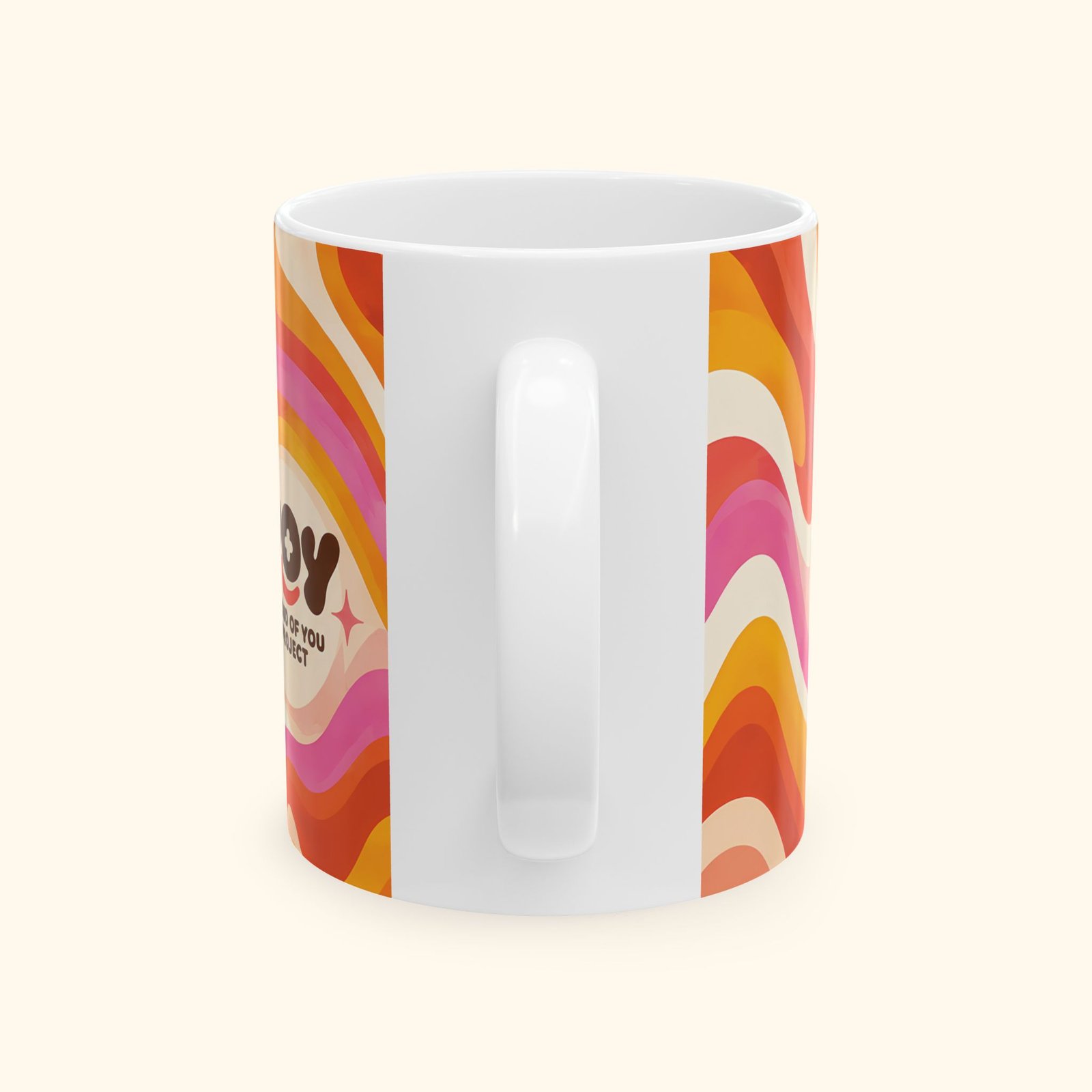 Proud of You Retro Coffee Mug
