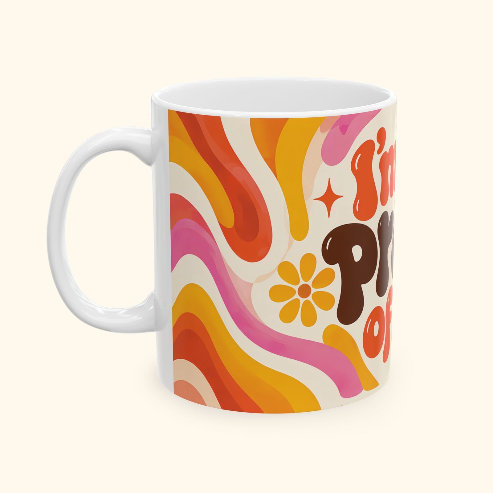 Proud of You Retro Coffee Mug
